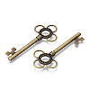 Tibetan Style Alloy Big Pendants PALLOY-TAC0009-23AB-1