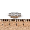 304 Stainless Steel Magnetic Clasps STAS-C127-18B-P-3