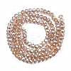 Electroplate Glass Beads Strands LS-EGLA-A034-T4mm-B24-2