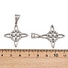 304 Stainless Steel Pendants STAS-B167-20A-P-3
