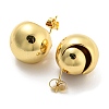 Round Stud Earrings EJEW-G355-16G-2