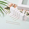 925 Sterling Silver Stud Earring Findings STER-E051-B-01RG-4
