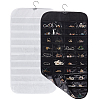 2Pcs 2 Colors Non-Woven Fabrics Jewelry Hanging Display Bags AJEW-NB0003-25-1
