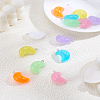 14Pcs 7 Colors Acrylic Pendants MACR-LP0001-08-1