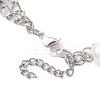 8mm Round Shell Pearl Bead Multi-Strand Bracelets BJEW-JB10315-4