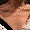 50Pcs Alloy Enamel Pendants ENAM-LP0002-01-3
