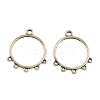 Tibetan Style Alloy Ring Chandelier Components Links LS-X-TIBE-3818-AS-LF-1