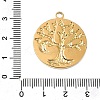304 Stainless Steel Pendants STAS-N108-111G-4