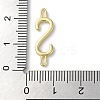 Rack Plating Brass Connector Charms KK-P245-07G-S-3