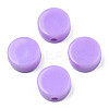 Opaque Acrylic Beads X-SACR-N014-002-2