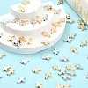 200Pcs 2 Colors CCB Plastic Beads CCB-YW0001-63-4