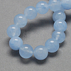 Natural White Jade Bead Strands G-R165-10mm-19-2