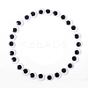 Black & White Plastic Wiggle Googly Eyes Cabochons DOLL-PW0001-077F-1