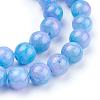 Natural Yellow Jade Beads Strands G-G598-10mm-YXS-3