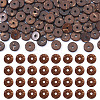 100Pcs Natural Coconut Bead Strands COCO-TA0001-01B-1