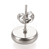 Non-Tarnish 304 Stainless Steel Stud Earring Settings STAS-K202-05C-P-2