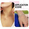 8Pcs 4 Colors Real 18K Gold Plated Brass Enamel Charms KK-TA0001-74-8