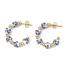 Brass Stud Earrings for Women EJEW-JE07504-3