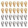 100Pcs 2 Colors 304 Stainless Steel Lobster Claw Clasps Sets STAS-YS0001-26B-2
