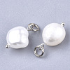 Natural Cultured Freshwater Pearl Pendants PEAR-Q013-01A-2