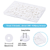 Flat Round Handmade Polymer Clay Beads CLAY-SC0001-58B-02-2