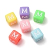Opaque Acrylic European Beads AC-CBA7A73-01M-1