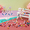 120Pcs 15 Colors Column Rack Plating Spray Painted Alloy Beads for Jewelry Making FIND-TA0002-74-7