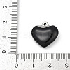 304 Stainless Steel Enamel Pendants STAS-Q350-19P-B-3