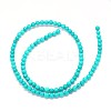 Natural Howlite Round Bead Strands X-TURQ-E022-38B-4mm-2