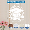 1Pc PET Hollow Out Drawing Painting Stencils DIY-MA0004-61B-06-4
