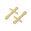 201 Stainless Steel Pendants STAS-I330-003G-2
