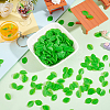 300Pcs Plastic Simulated Mint Leaves KY-OC0001-34-5