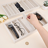 6 Grids Velvet Jewelry Plates ODIS-CN0001-07B-3