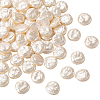 100Pcs ABS Plastic Imitation Pearl Beads OACR-LT0001-07-1