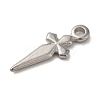Non-Tarnish 304 Stainless Steel Pendants STAS-R223-05A-2