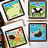 PET Hollow Out Drawing Painting Stencils DIY-WH0391-0706-5