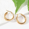 201 Stainless Steel Hoop Earrings EJEW-Q026-20G-4