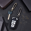 2Pcs 2 Color Alloy Carp Fishing Hooks AJEW-SC0001-39A-4