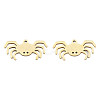 Ion Plating(IP) 201 Stainless Steel Pendants LS-STAS-N098-080LG-1