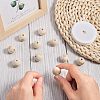 Unfinished Wood Beads LS-WOOD-WH0011-01E-3