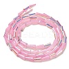 Baking Paint Glass Beads Strands DGLA-D001-03D-2