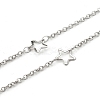 Tarnish Resistant 304 Stainless Steel Cable Chains CHS-F015-20P-1