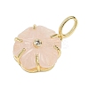 Natural Rose Quartz Carved Pendants G-G330-01G-04-2