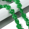 Dyed Natural Malaysia Jade Beads Strands G-H023-B18-01-2