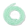 Baking Electroplate Glass Beads Strands DGLA-A039-J4mm-B07-2