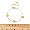 304 Stainless Steel Star Link Bracelets LS-BJEW-Q051-05G-3