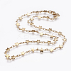 304 Stainless Steel Chain Necklaces LS-STAS-P164-27G-1
