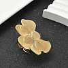 304 Stainless Steel Cuff Open Rings for Women RJEW-F195-03G-1