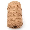 Cotton String Threads for Jewelry Making OCOR-WH0060-19B-2