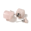 Natural Rose Quartz Dropper Perfume Bottles DJEW-H010-02P-02-2